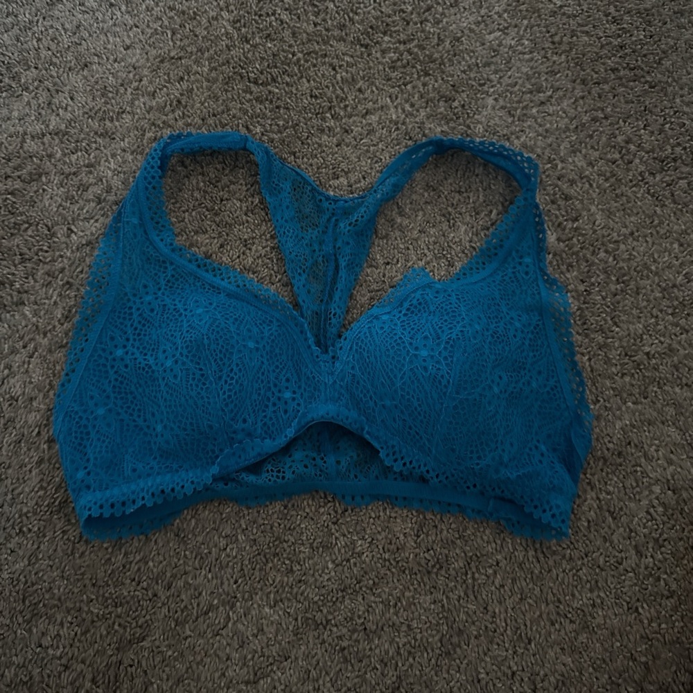 Victoria's Secret Blue Racerback Bra